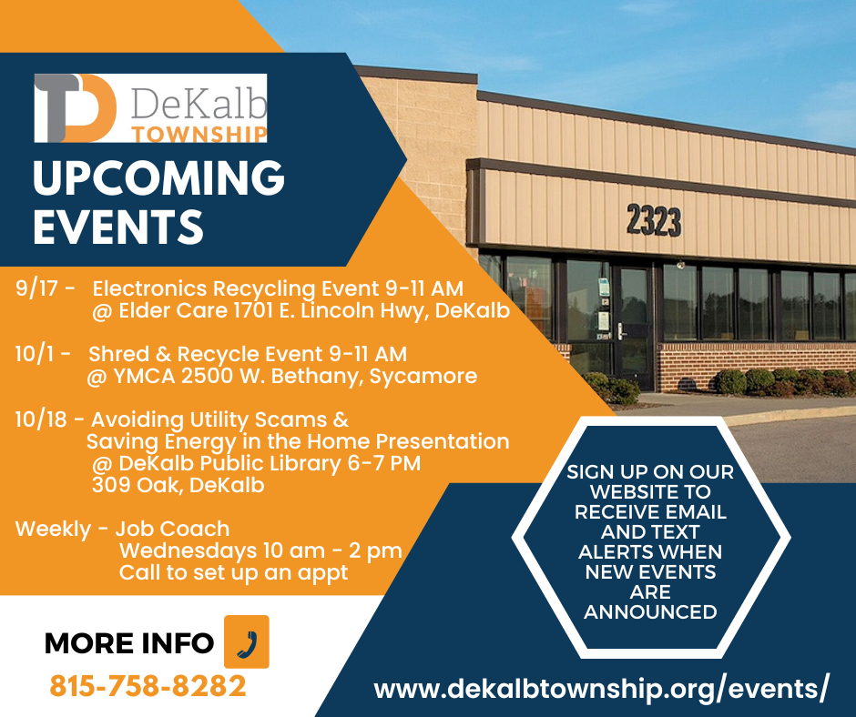 Events DeKalb Township